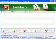 Unlock Pdf Files Security screenshot